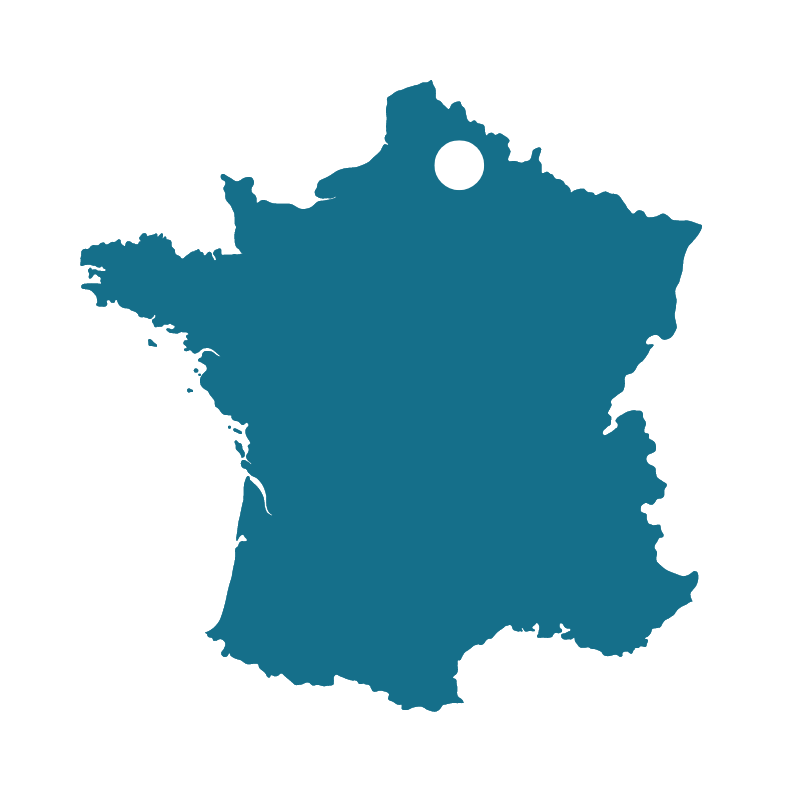 carte de la France